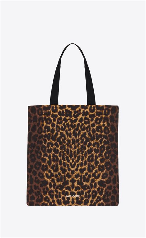 borsa tela ysl leopardata|Borse YVES SAINT LAURENT .